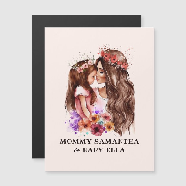 Mamma och dotterbond (6) (Fram/baksida)