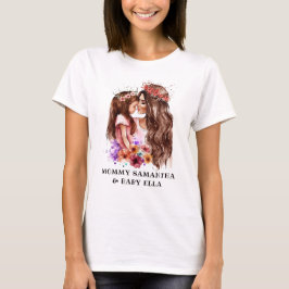 Mamma och dotterbond (6) t shirt