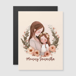 Mamma och dotterobligationer - Blommigt Ram