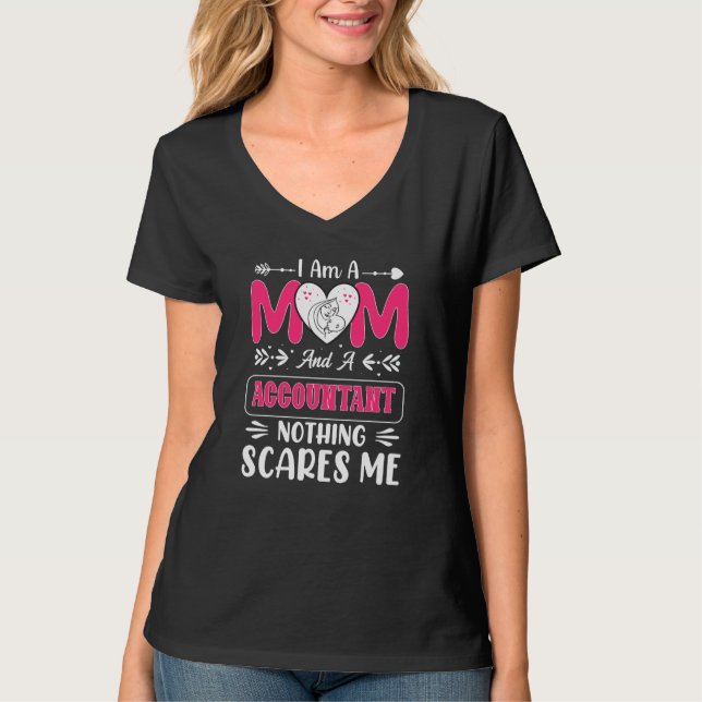 Mamma och en revisor inget Skrämmer mig, Lusnyj T Shirt (Framsida)