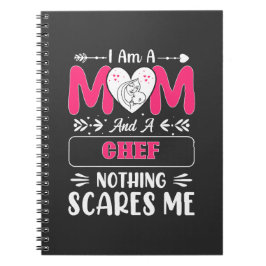 Mamma och ett "Chef Ingenting" Skrämmer mig. Anteckningsbok