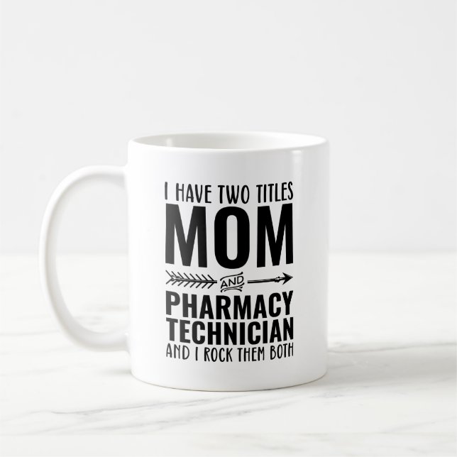 Mamma och farmaceuter kaffemugg (Vänster)