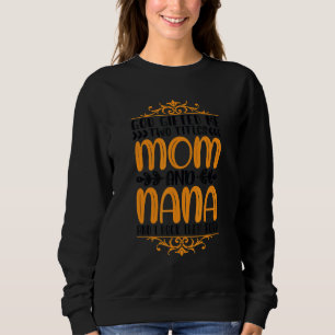 Mamma och Grandma Quote Family Humor Text 7 T Shirt