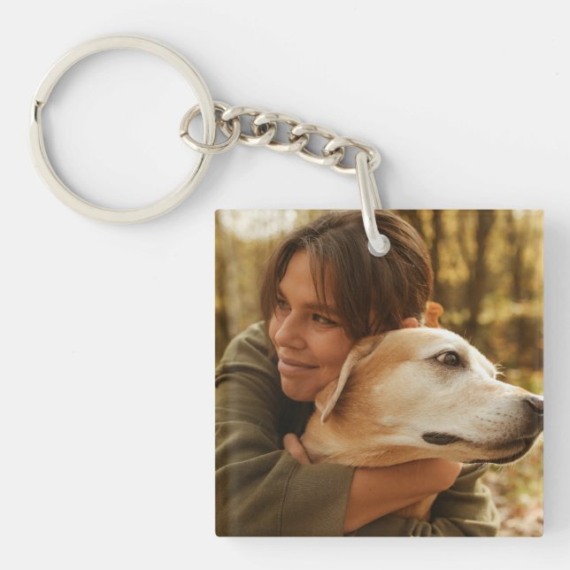 Mamma och hund foto (Framsidan)