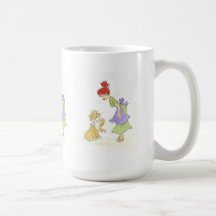 Mamma och katt med mus Benporسل Cup