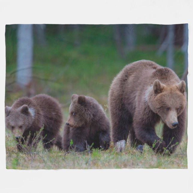 MAMMA och KIDS Fleecefilt (Framsidan (Horisontell))