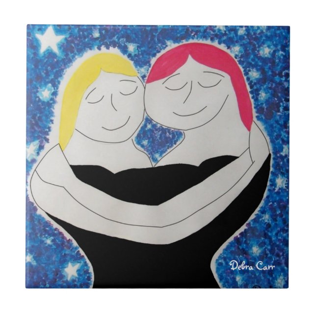 Mamma och Me-panel Kakelplatta (Framsidan)