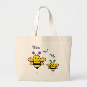 Mamma och Me Whimsical Geo Shape Baby Tote Bag Jumbo Tygkasse