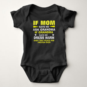 Mamma och mormor för bortskämt barn t shirt