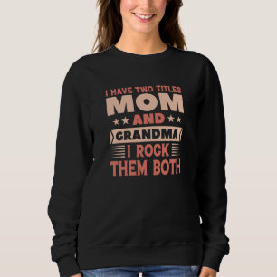 Mamma och mormor t shirt