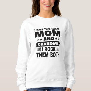 Mamma och mormor t shirt