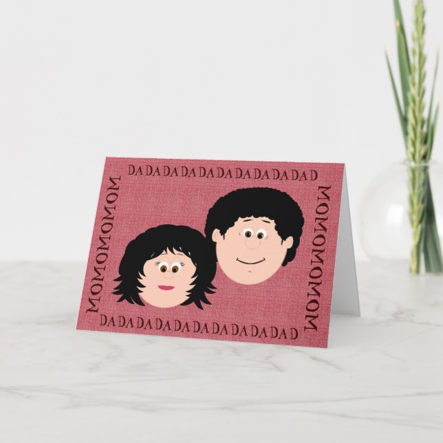 Mamma och Pappa Kort (Framsida)