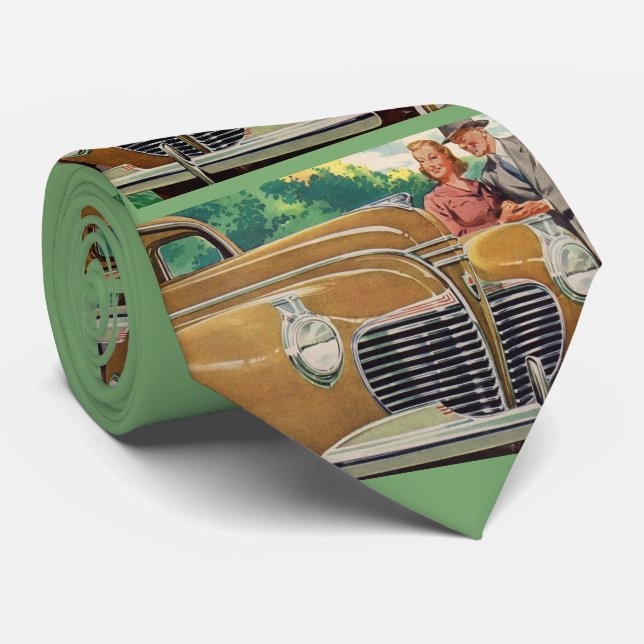 Mamma och Pappa MAMMOTH 1941 Plymouth print Slips (Rullad)