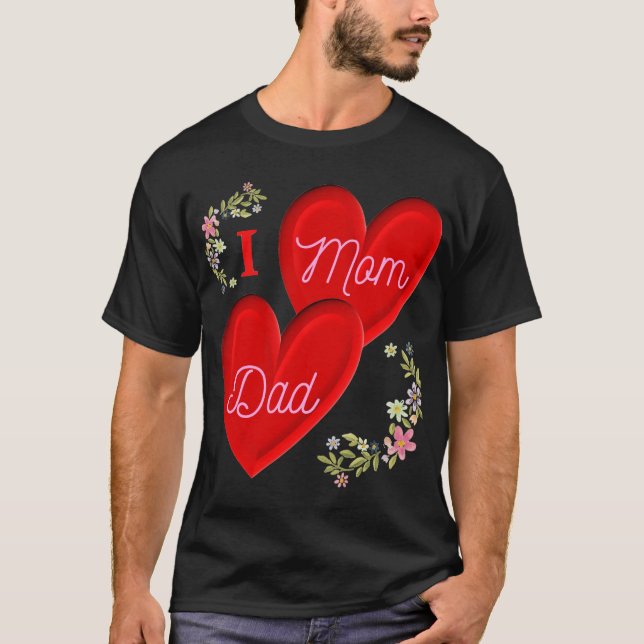 Mamma och Pappa T Shirt (Framsida)