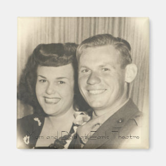 Mamma och Pappa vid Earl Carroll Theater, LA Magnet