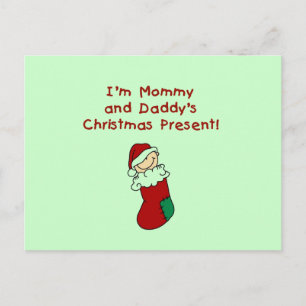 Mamma och Pappor Julklapp Helg Vykort