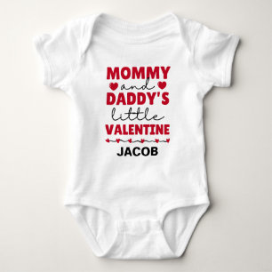 Mamma och Pappor Little Valentine First Valentine T Shirt