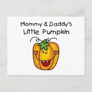 Mamma och Pappor Pumpkin Tshirts och Gifts Vykort