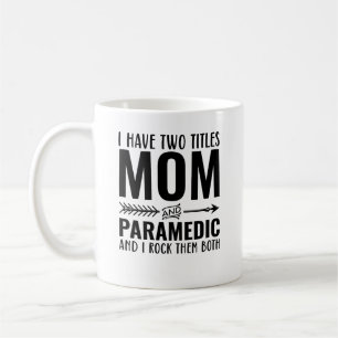 Mamma och Sjukvårdare Funny Kaffemugg