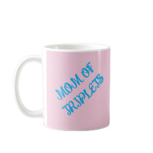 Mamma of Boy Triplets, Blue, Motivational Gift