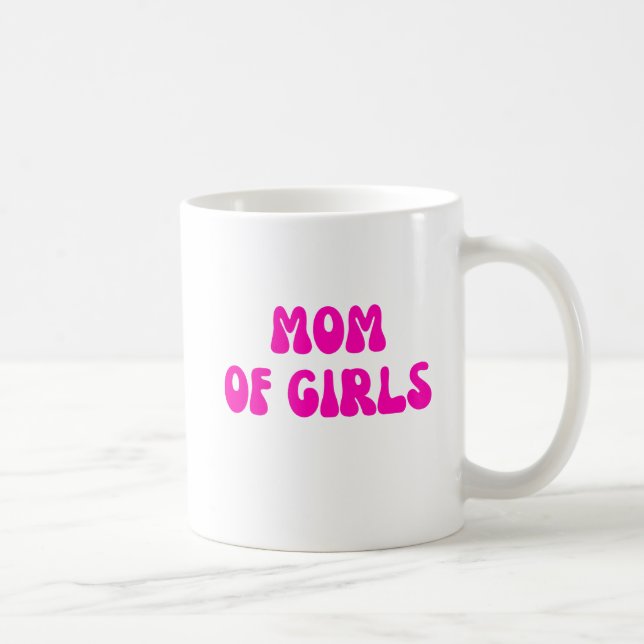 Mamma of Girls - Raising Queens Kaffemugg (Höger)