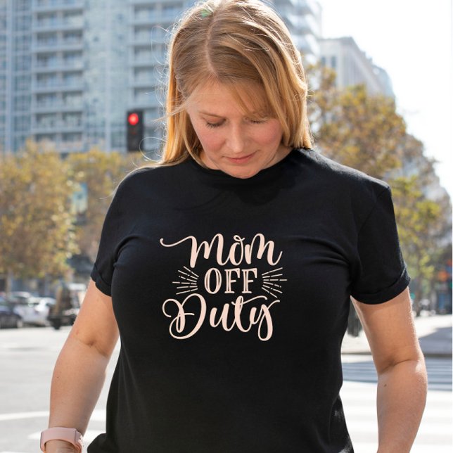 Mamma off Duty Dam T-Shirt (Skapare uppladdad)