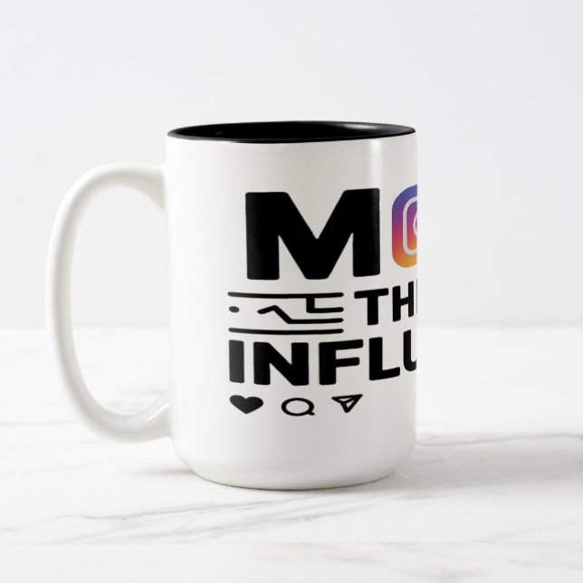 Mamma: OG-influencer Två-Tonad Mugg (Vänster)