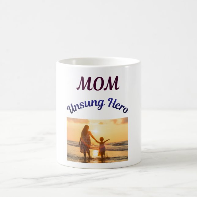 Mamma, okänd hjältinna  kaffemugg (Center)