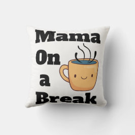 Mamma om ett Mors dag-gift för kaffebrösten Cute B Kudde