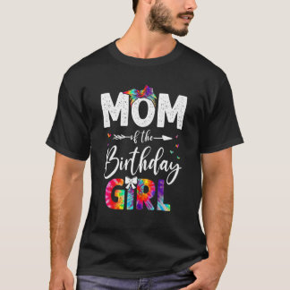 Mamma om födelsedagsflickan Mamma och dotter till T Shirt