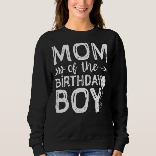 Mamma om födelsedagspojken Mamma och son som match T Shirt