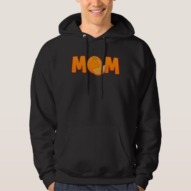 Mamma Orange, sommarfrukt, fruktsaft Mamma Mor Hoodie (Framsida)