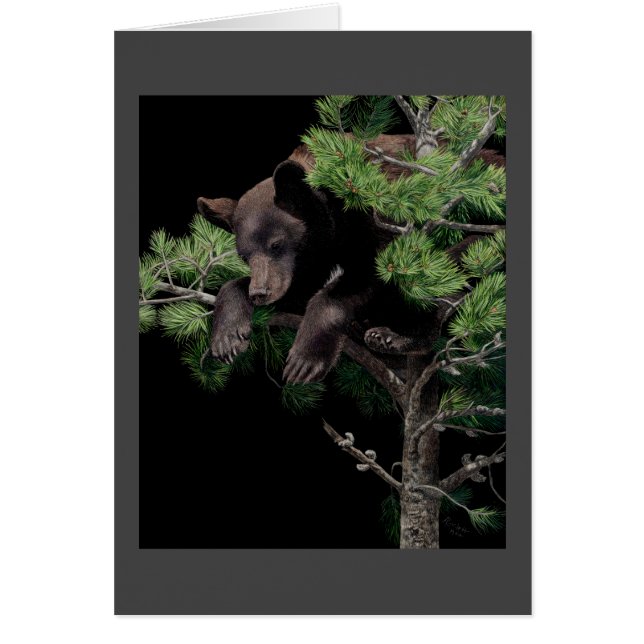 "Mamma Orders" Bear Unge Card OBS Kort (Framsidan)
