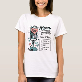 Mamma - Original Influencer Retro Mic D T Shirt