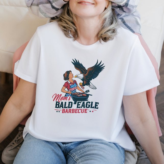 Mamma Örn Barbecue, en fras för en drottning T Shirt (Skapare uppladdad)