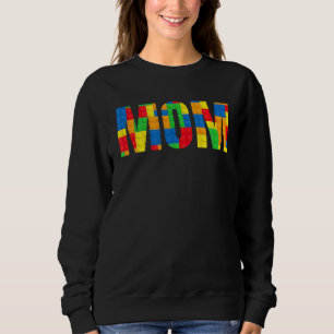 Mamma överordnad grundbyggaren Byggnad block Se T Shirt