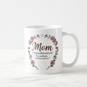 Mamma = ovillkorligt Kärlek - Mugg för mor dag
