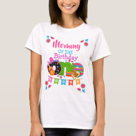Mamma på födelsedagen En fiesta | Mexiko Party| T Shirt