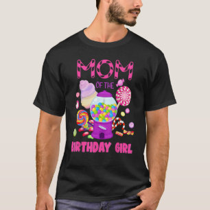 Mamma på födelsedagen ger flicka Candyland Candy B T Shirt
