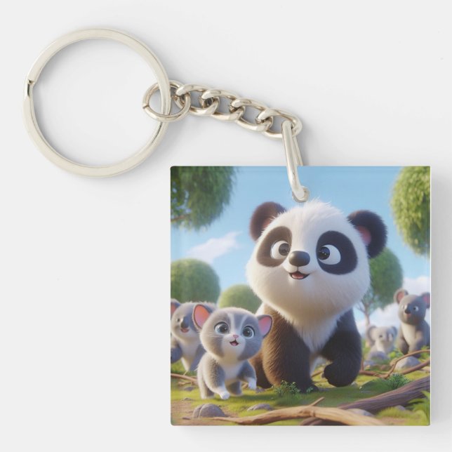 Mamma panda teckning (Framsidan)