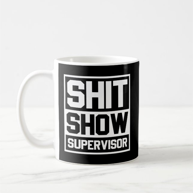Mamma Pappa Bossager Lärare-skij-skiva Kaffemugg (Vänster)