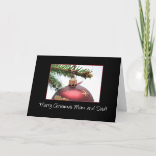 Mamma & Pappa God jul-kort Helgkort