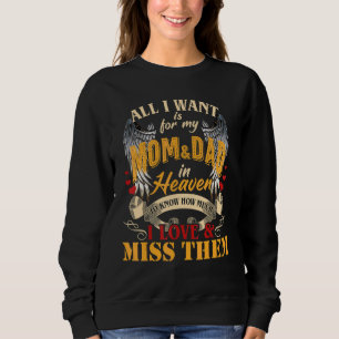Mamma & Pappa i himlen för alltid mina änglars min T Shirt