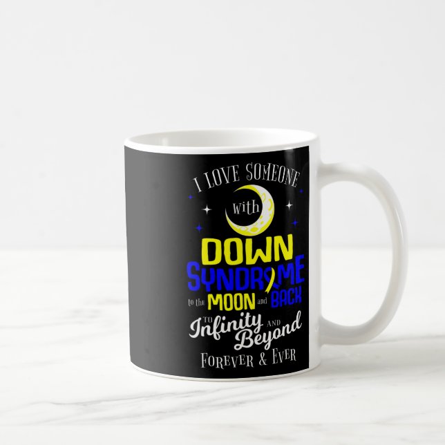Mamma Pappa Kärlek Världen Downs Syndrom Dag Kvinn Kaffemugg (Höger)