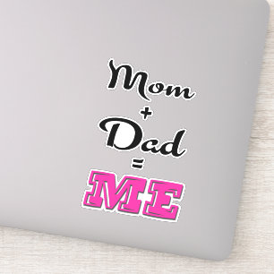 MAMMA + PAPPA = ME KLISTERMÄRKEN