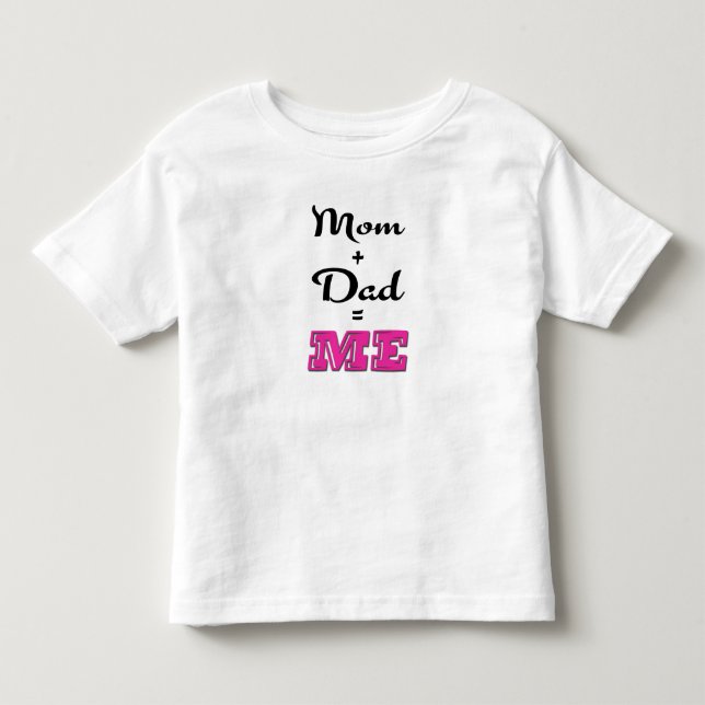 MAMMA + PAPPA = ME T-SHIRT (Framsida)