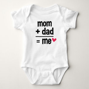 Mamma + Pappa = mig T Shirt