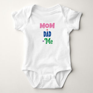 mamma+pappa=mig t shirt