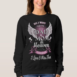 Mamma & Pappa min Änglar till minne av föräldrar i T Shirt