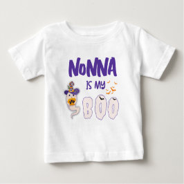 Mamma Pappa Nonna är min Boo-söta Halloween vit T Shirt